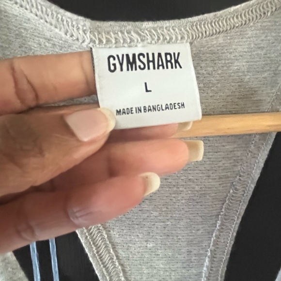 🦈 Gymshark Women’s Workout Tank - Gray - Large - Picture 4 of 8